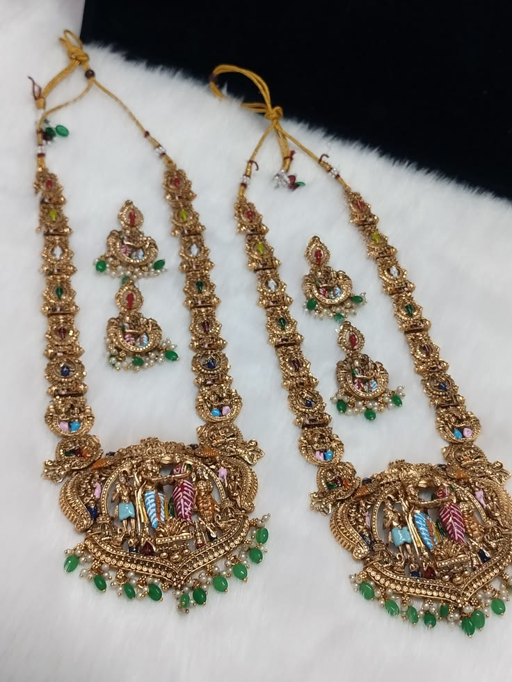 Buy 1 Get 1 Srinivasa Necklace Set