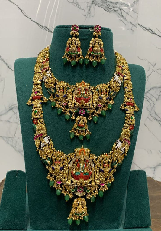 Shree Laxmi Exclusive South Traditional Necklace set